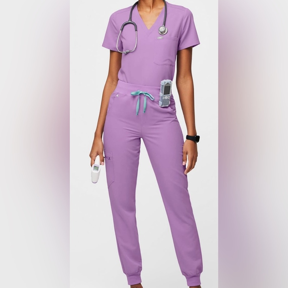 Figs Lilac Scrub Set